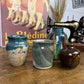 4x Vintage Mid Century Ceramic Glazed Pottery Vase Flower Pot Boho Art Deco Interior