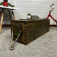 Rustic Industrial Wooden Ammo Crate Vintage Farmhouse Living Room Storage Coffee Table