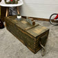 Rustic Industrial Wooden Ammo Crate Vintage Farmhouse Living Room Storage Coffee Table