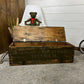 Rustic Industrial Wooden Ammo Crate Vintage Farmhouse Living Room Storage Coffee Table