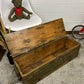 Rustic Industrial Wooden Ammo Crate Vintage Farmhouse Living Room Storage Coffee Table