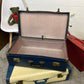 3x Vintage Suitcase Travel Trunk Boho Retro Industrial Decor Photo Prop Display