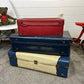 3x Vintage Suitcase Travel Trunk Boho Retro Industrial Decor Photo Prop Display