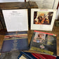 4x Vintage Bundle Retro LP Vinyl Records Job Lot Wall Art Collectible Decor