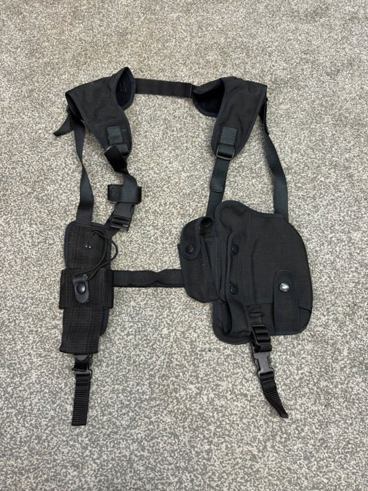 Ex Police Covert Harness Security Close Protection Radio Cuff Baton CS Pouches