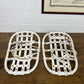 Vintage Military Snowshoes 1980's Rustic Army Trapper Snow Shoes Ski Decor