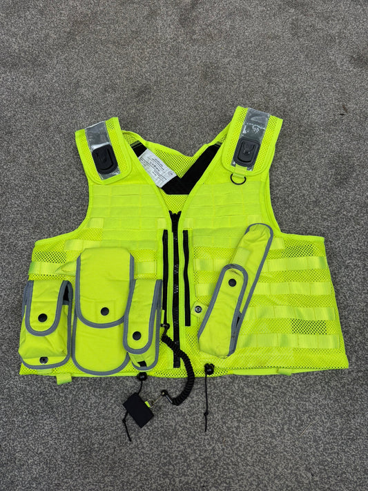 Ex Police Hi Vis Safariland Vest Molle Tactical Utility Security Vest XXL - VGC