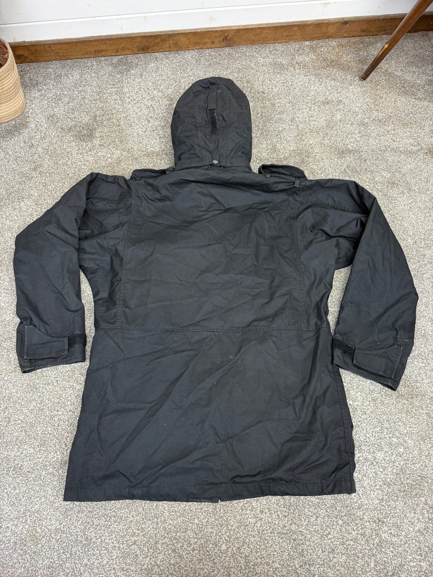 Arktis Avenger Black Ripstop Combat Smock Ex Police Jacket Coat Security