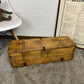 Rustic Wooden Storage Chest Reclaimed Vintage Ammo Box Blanket Toy Box Country Boho Decor