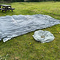 Ex Military Parachute Cut Off & Drogue Chute Photo Prop Army Display Bushcraft Canopy Material