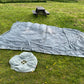 Ex Military Parachute Cut Off & Drogue Chute Photo Prop Army Display Bushcraft Canopy Material