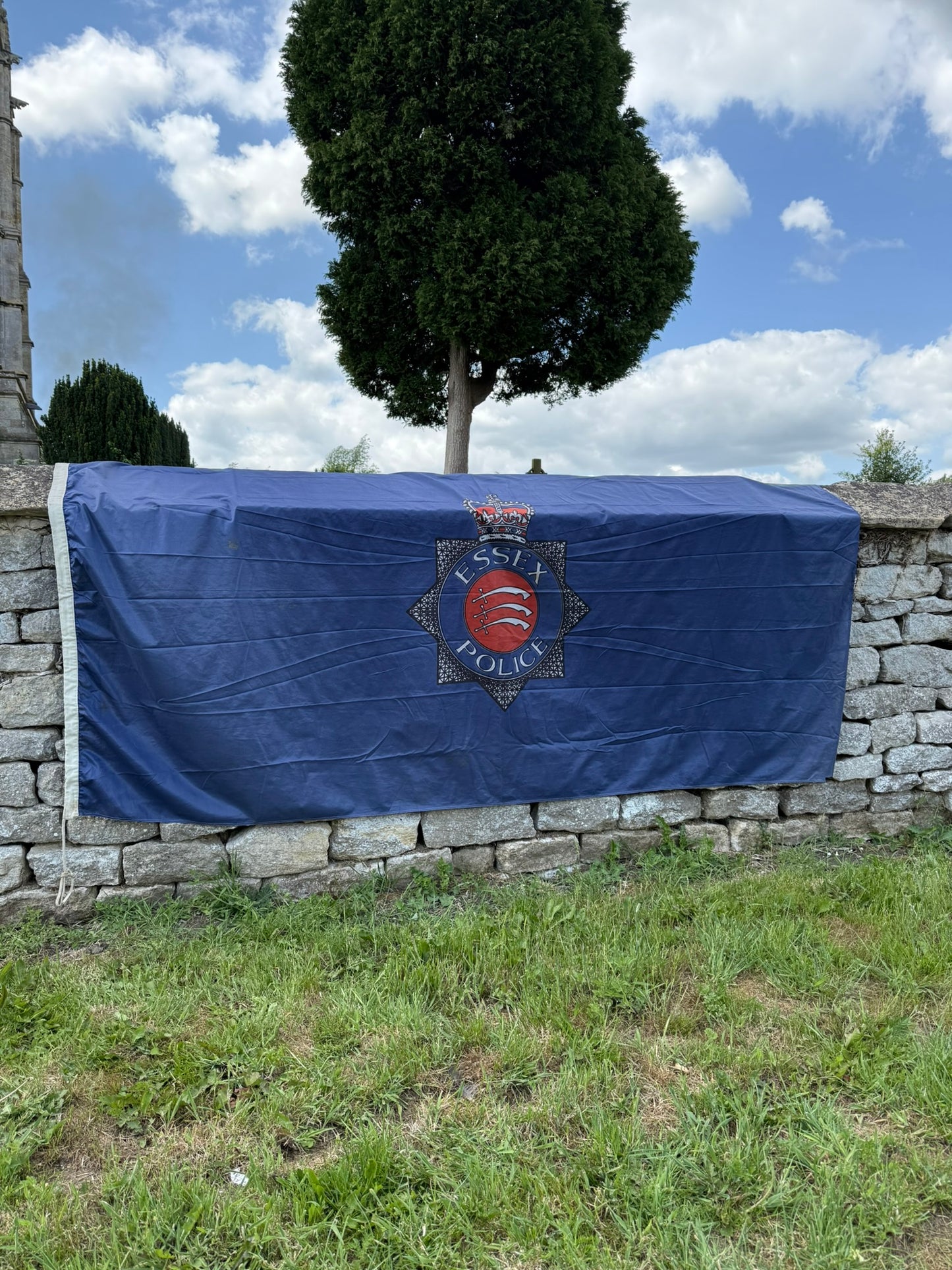 Genuine Rare Essex Police Flag Large Police Station Flag Memorabilia Collectable Display