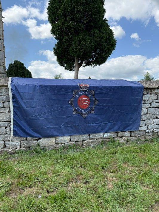 Genuine Rare Essex Police Flag Large Police Station Flag Memorabilia Collectable Display