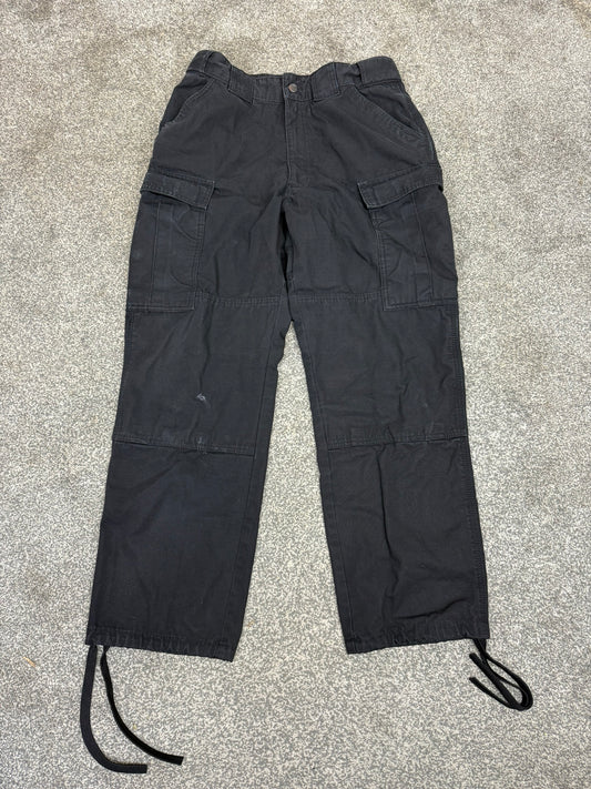 5.11 Tactical Series Cargo Ripstop Trousers Black W31 L30 Ex Police Security Work