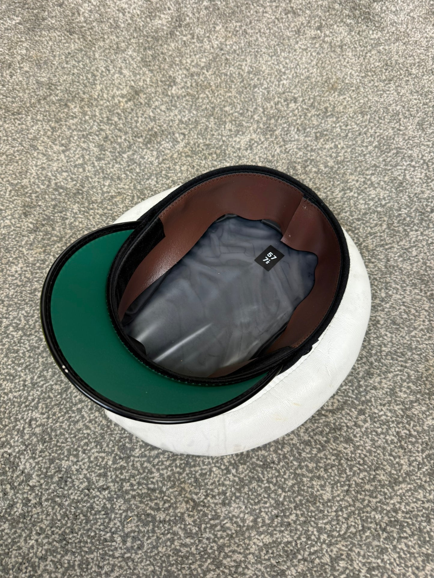 Ex Police Peak Cap 57cm Genuine Issue Chauffeur Fancy Dress Film Prop Collectible