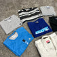 7x Vintage 90's Branded T-Shirt & Shirt Job Lot Adidas Nike Levi's Converse Y2K