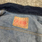 Vintage Guess Denim Jacket LARGE - 80's 90's Y2K Trucker Jacket