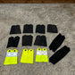 12x Ex Police Black & Hi-Vis Shoulder Epaulette In Pairs Bundle Job Lot Collector Film