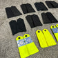 12x Ex Police Black & Hi-Vis Shoulder Epaulette In Pairs Bundle Job Lot Collector Film