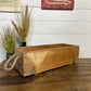 Vintage Wooden Box Reclaimed Small Military Ammo Box Crate Rustic Home Farmhouse Storage