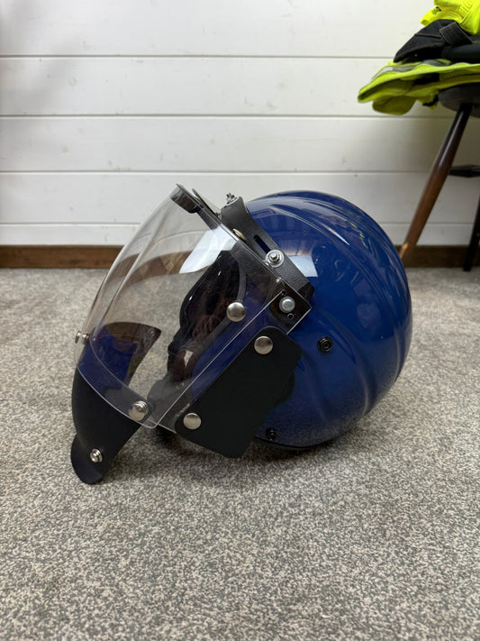 Gecko Marine Helmet With Jet Flip Visor Ex Police 56-63cm
