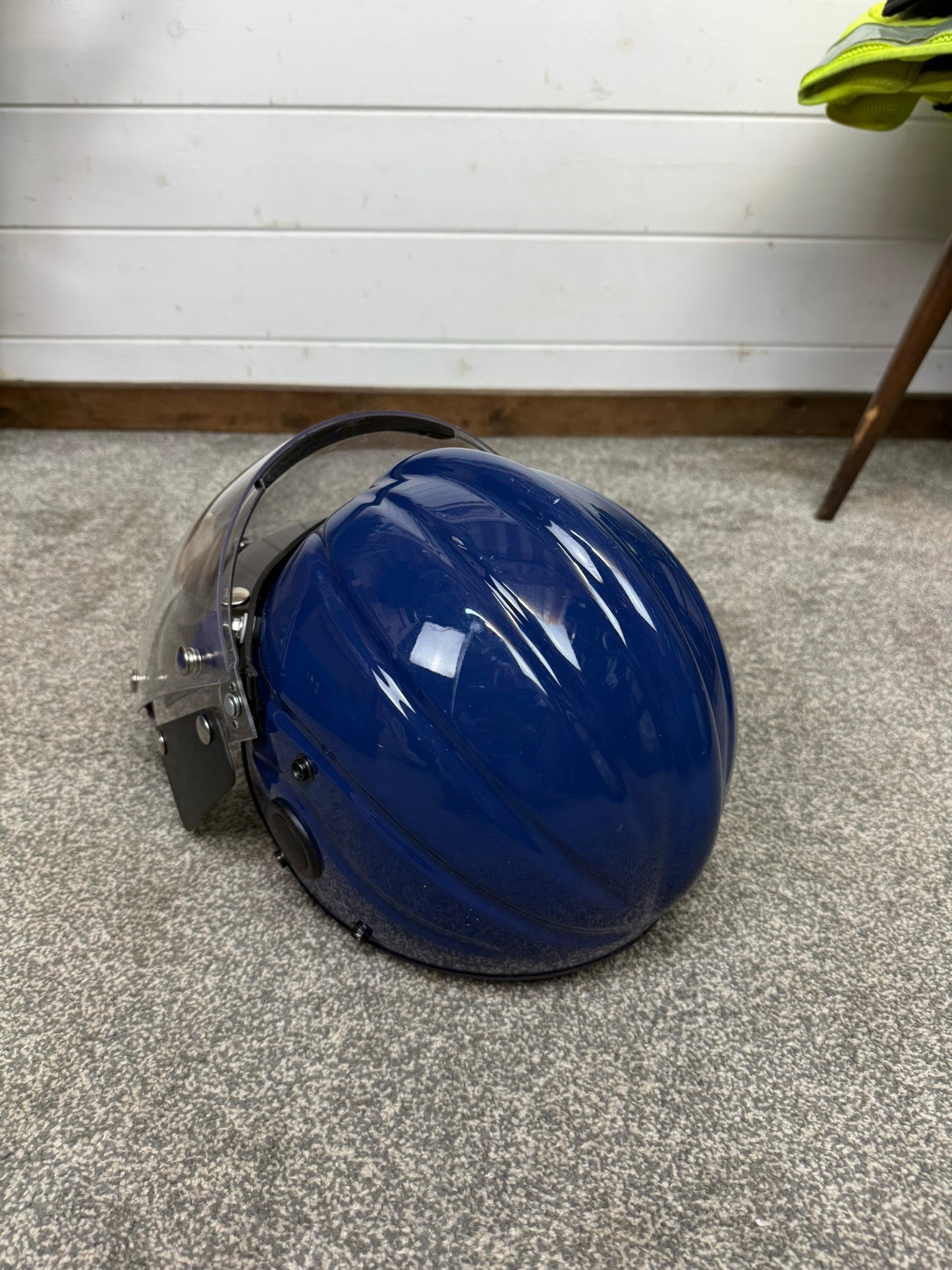 Gecko Marine Helmet With Jet Flip Visor Ex Police 56-63cm