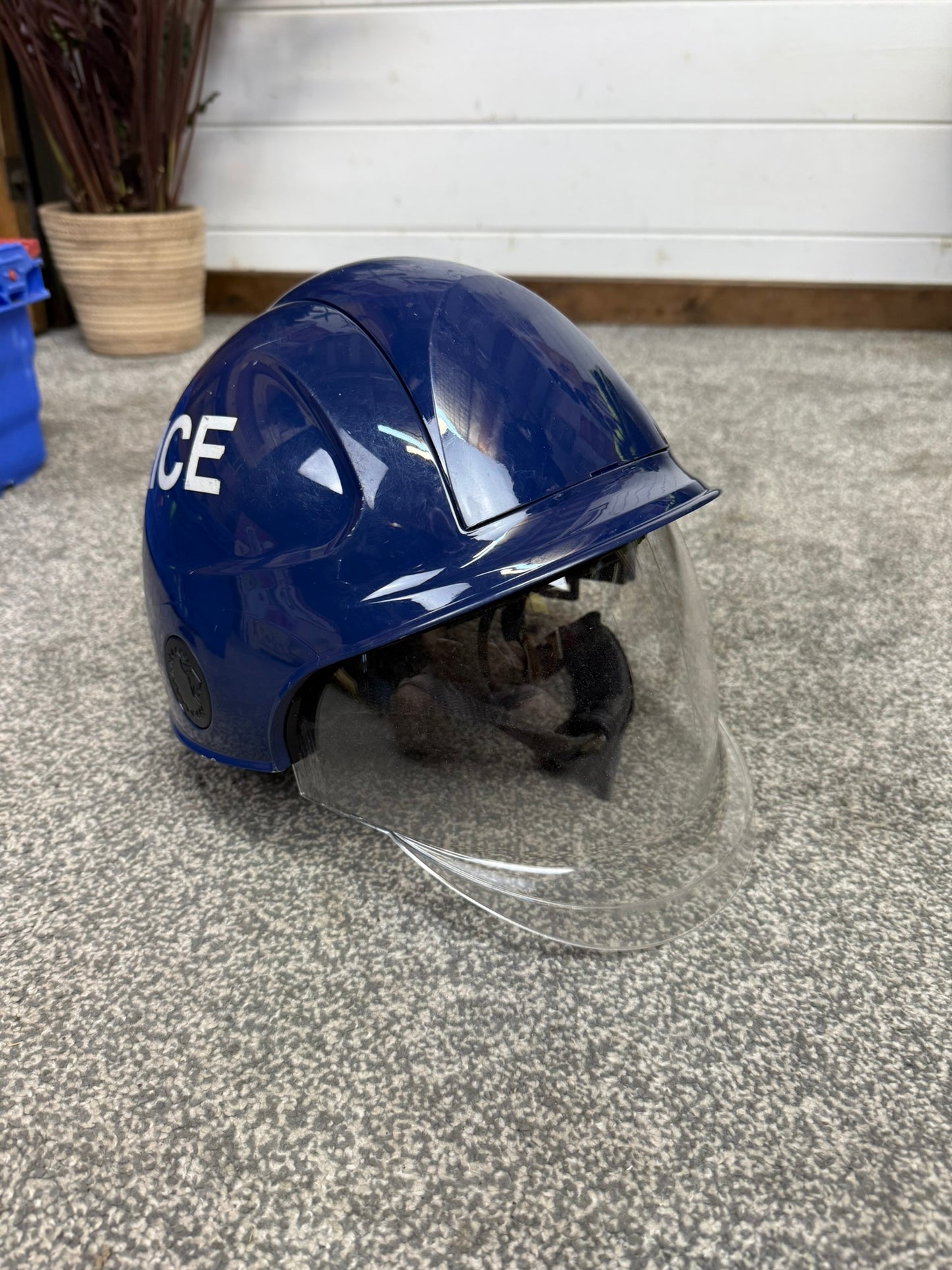 Ex Police Targa RTC Helmet Flip Down Visor Collectible Display Film TV Prop