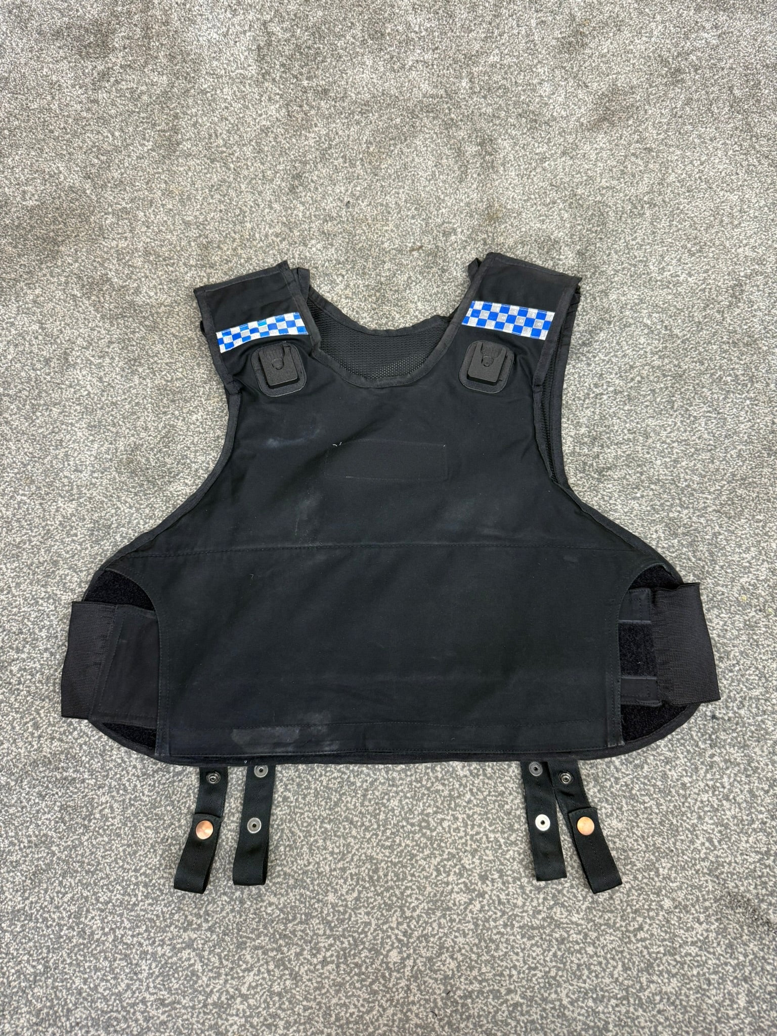 Ex Police Body Armour Stab Vest Bullet Proof Ballistic Large Security ...