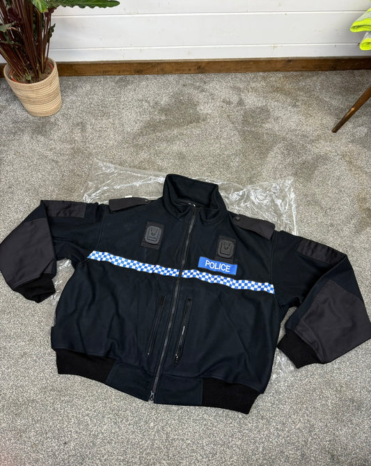 NEW Ex Police Black Tornado Fleece XXXL Film TV Uniform Collector Display