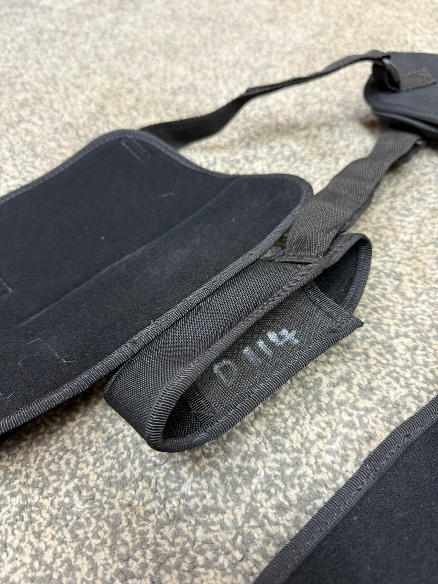 Ex Police Covert Harness Security Close Protection Radio Cuff Baton CS Pouches