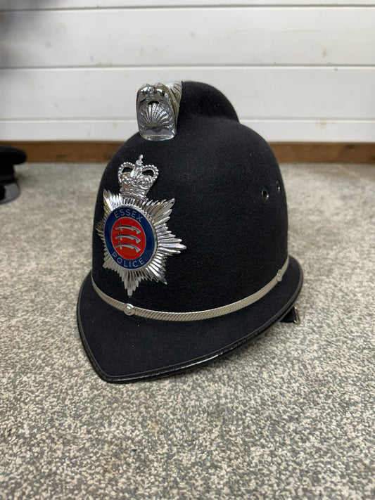 Obsolete Ex Essex Constabulary Coxcomb Police Bobby Helmet Collector Memorabilia