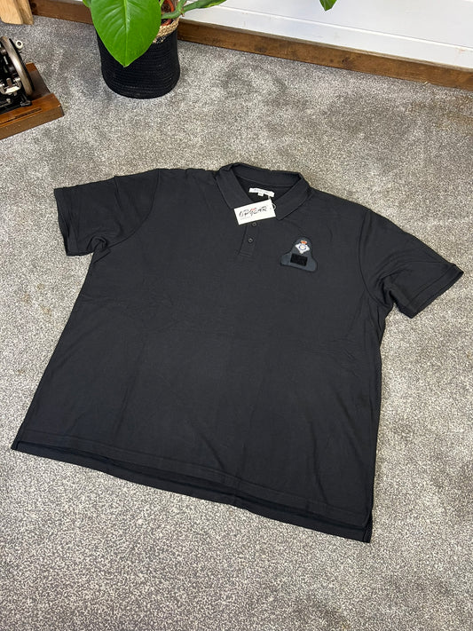 Genuine Unissued Prison Service Black / Navy Polo Shirt T-Shirt - Large & XXXXL