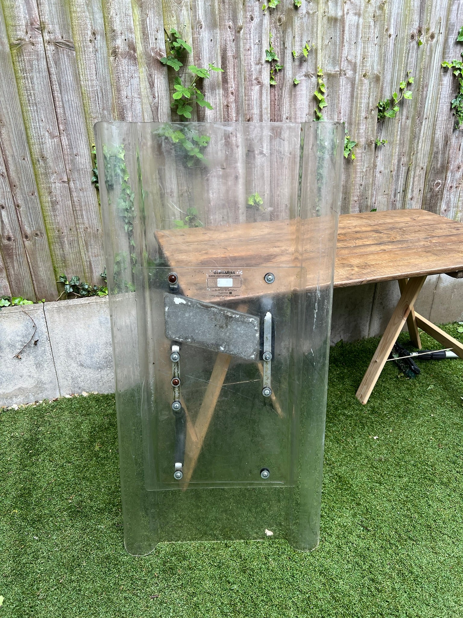 Ex Police Riot Shield Full Size Quirky Wall Art Display LARP Role Play ...