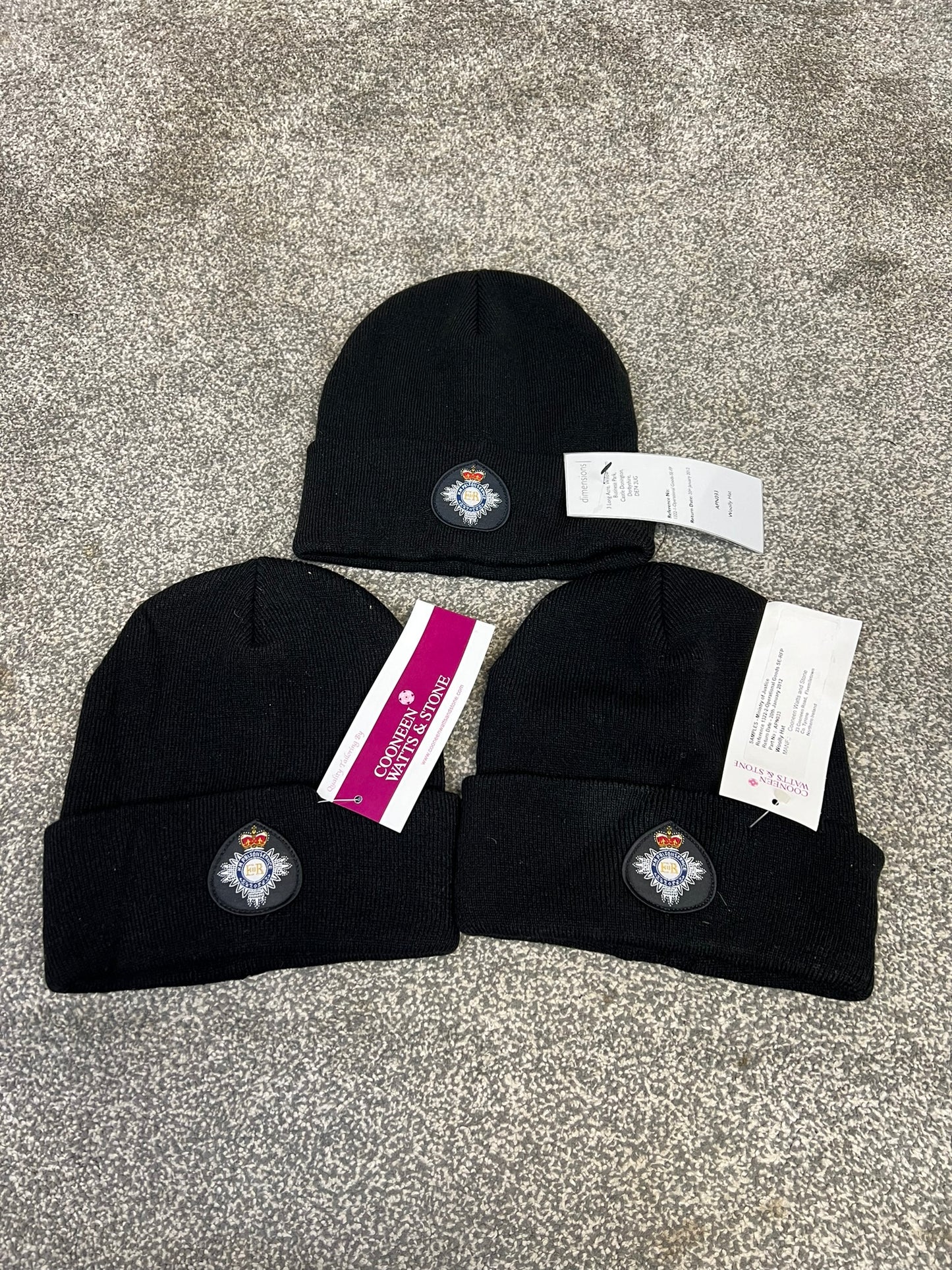 NEW Ex HM Prison Service Uniform Beanie Hat Wooley Hat