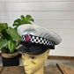 Vintage Ex Essex Police Traffic Officers Hat Peak Cap 59cm Obsolete Badge Collector Film Prop Uniform Display