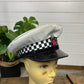 Vintage Ex Essex Police Traffic Officers Hat Peak Cap 59cm Obsolete Badge Collector Film Prop Uniform Display