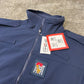 NEW Navy Blue Softshell Jacket Coat Waterproof Breathable Security LARGE