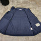 NEW Navy Blue Softshell Jacket Coat Waterproof Breathable Security LARGE