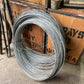 Vintage Galvanised Tension Line Wire Coil Roll Garden Plants Fencing 2-3mm