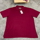 Box of 22x Burgundy Polo Shirts T-Shirt Job Lot Wholesale NEW - XXXL 3XL Resale Printing Car Boot Stock