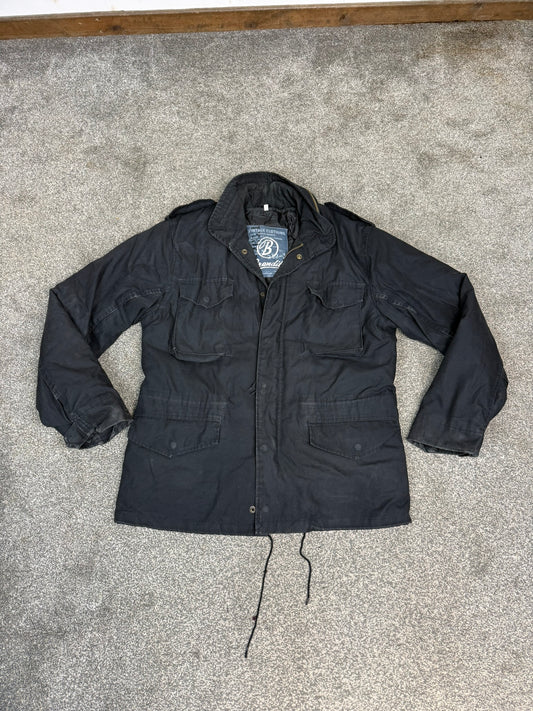 Brandit M65 Vintage Clothing Jacket Parka With Liner - Large