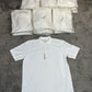 26x White Polo Shirts XL T-Shirt Job Lot Wholesale Resale Printing Car Boot Stock