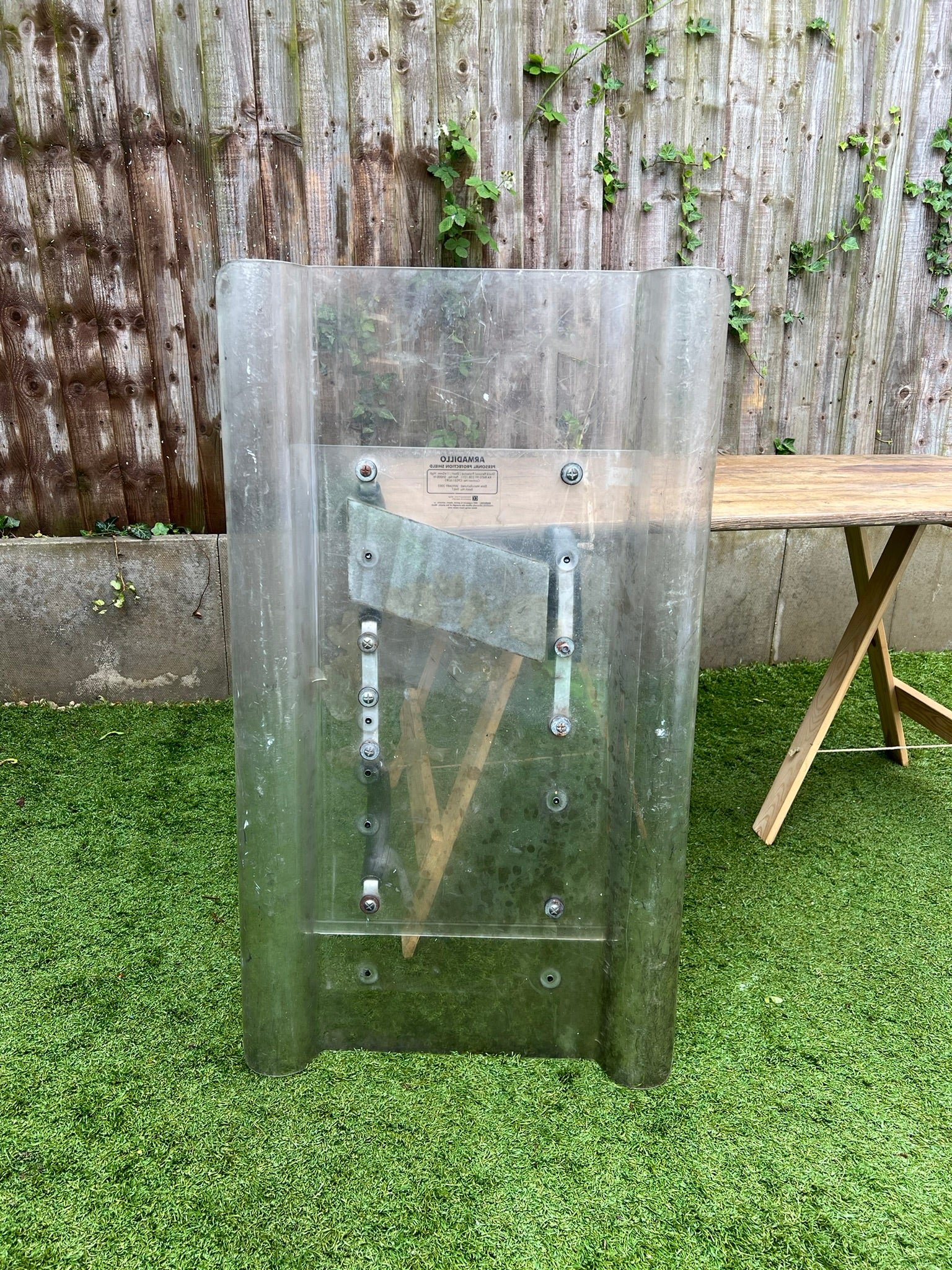 Police Issue Riot Shield Wall Quirky Art Display LARP Role Play Games ...