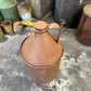 Vintage Metal Tin Can Rustic Industrial Garage Shelf Farmhouse Patina Decor Display