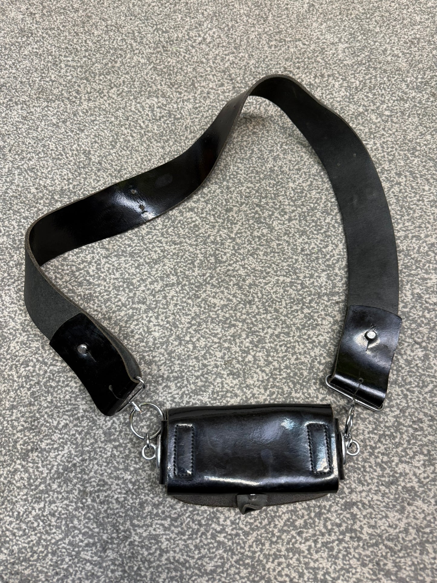 British Army Rifles Ceremonial Cross Belt & Pouch