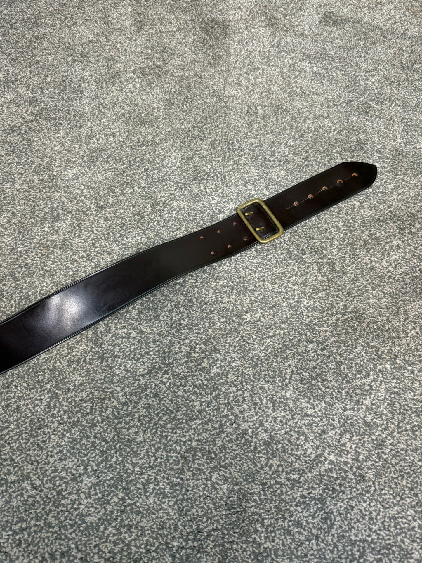 British Army Sam Browne Belt Shoulder Strap Sword Frog Size 3