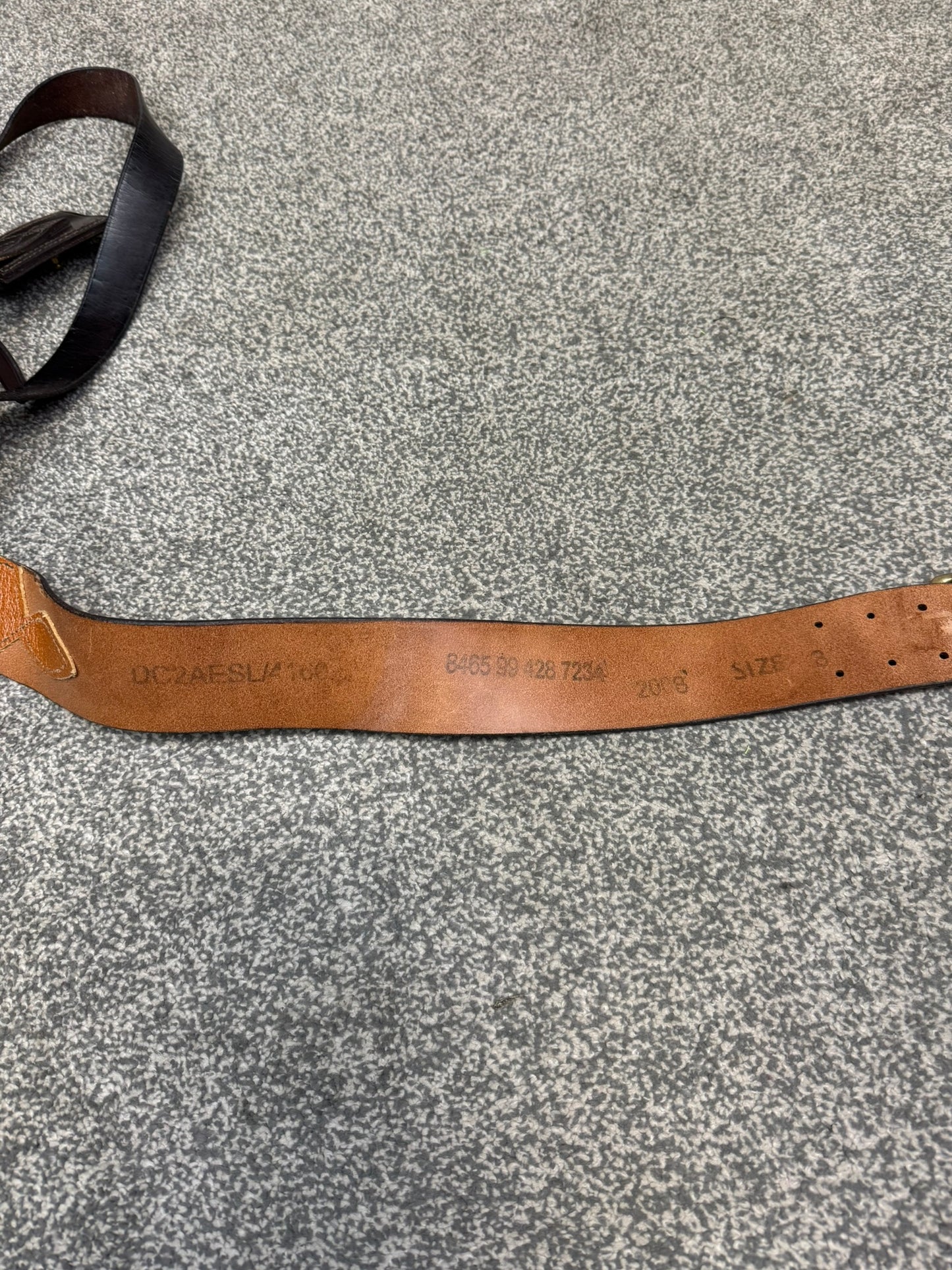 British Army Sam Browne Belt Shoulder Strap Sword Frog Size 3