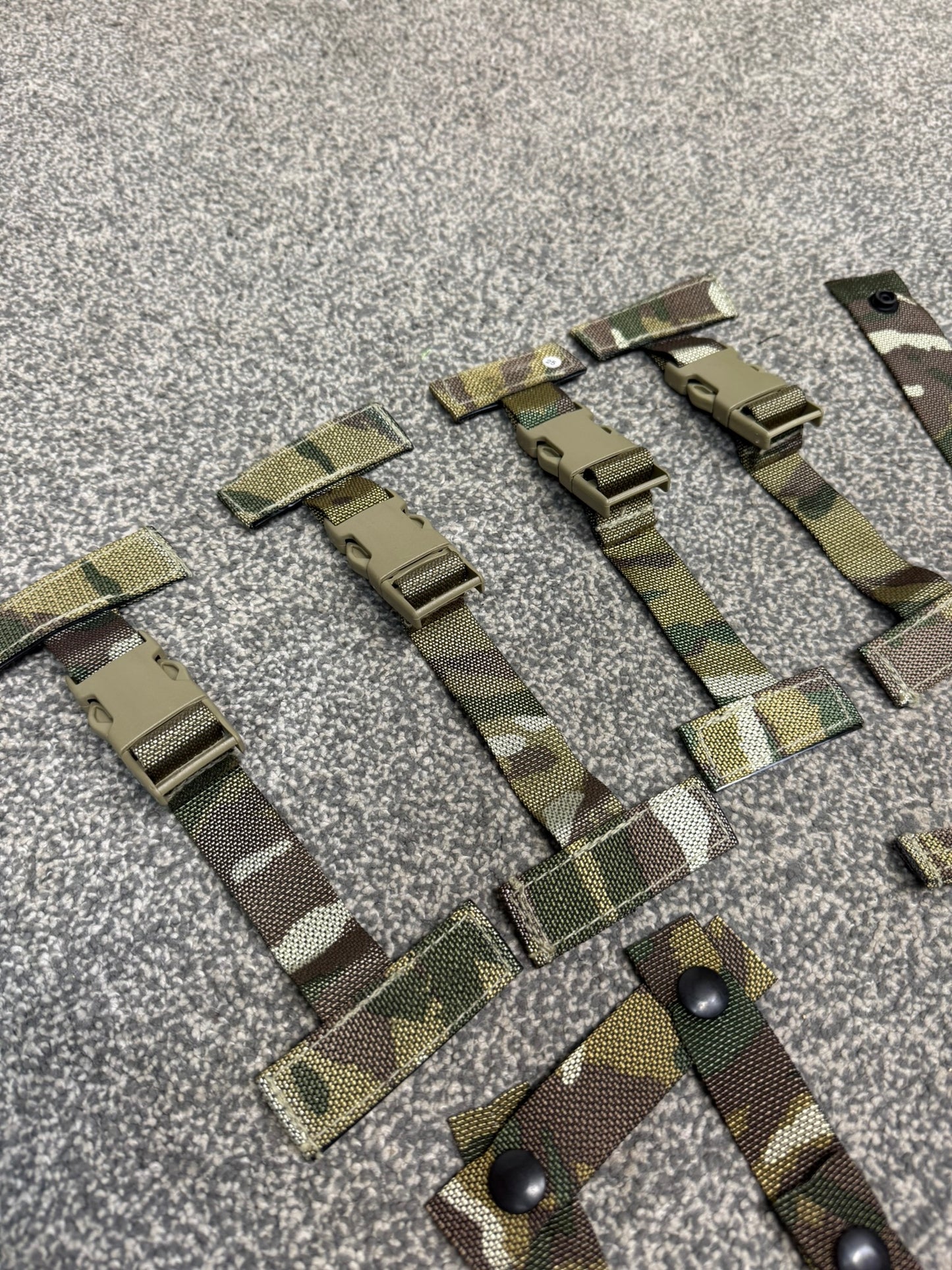 British Army MTP Osprey Molle T Bars Straps