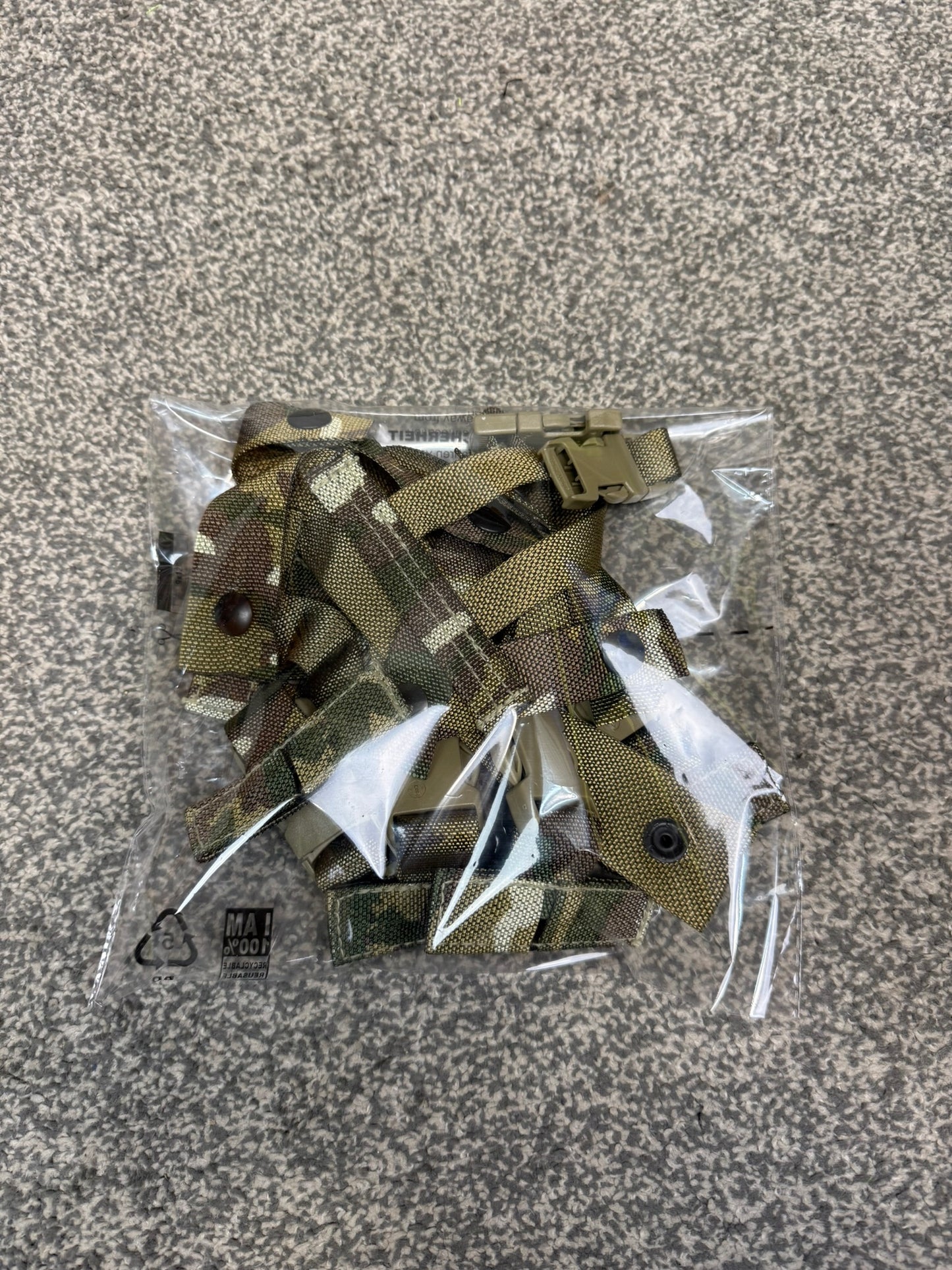 British Army MTP Osprey Molle T Bars Straps