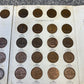 Coin Collectors Half Penny Folder Complete 1915 to 1967 Sandles No2.